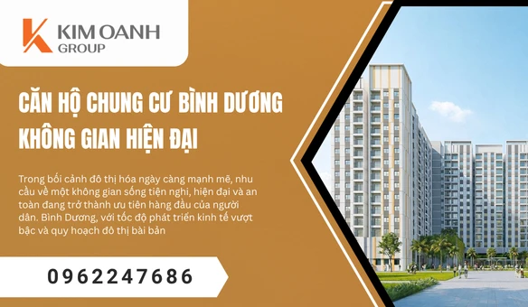 Căn Hộ Chung Cư Bình Dương – Không Gian Hiện Đại