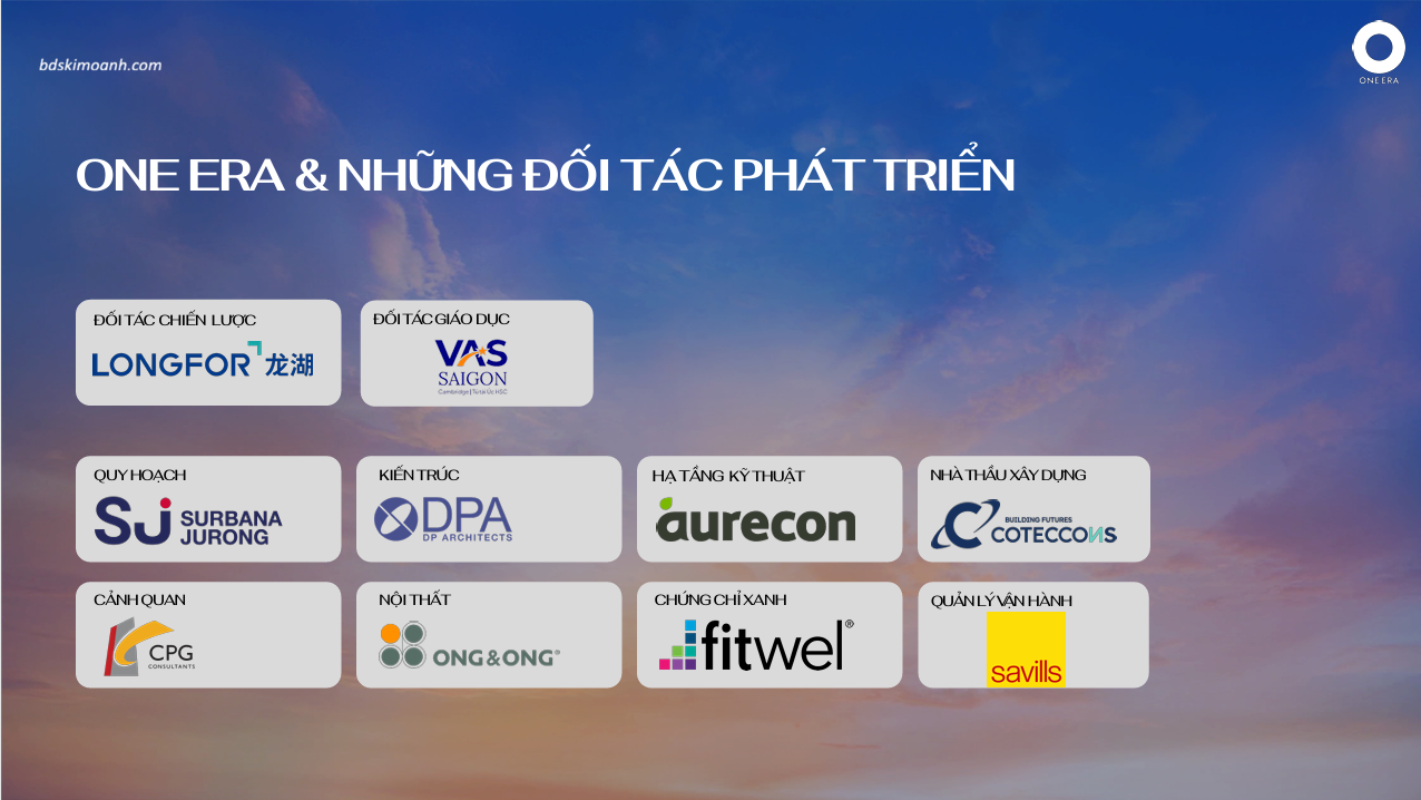 ĐỐI TÁC ĐỒNG HÀNH CÙNG ONE ERA