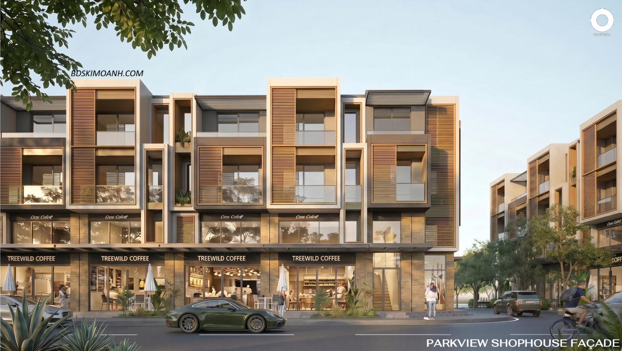 mẫu nhà PRAKVIEW SHOPHOUSE FACADE dự án one era