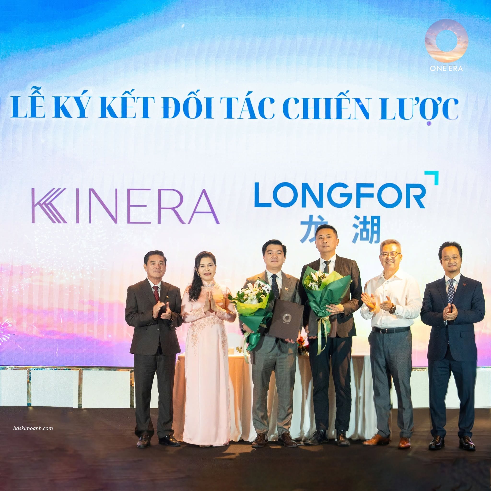 Kim Oanh Group ký kết hợp tác đầu tư dự án One Era với Tập đoàn Quốc tế LONGFOR GROUP.