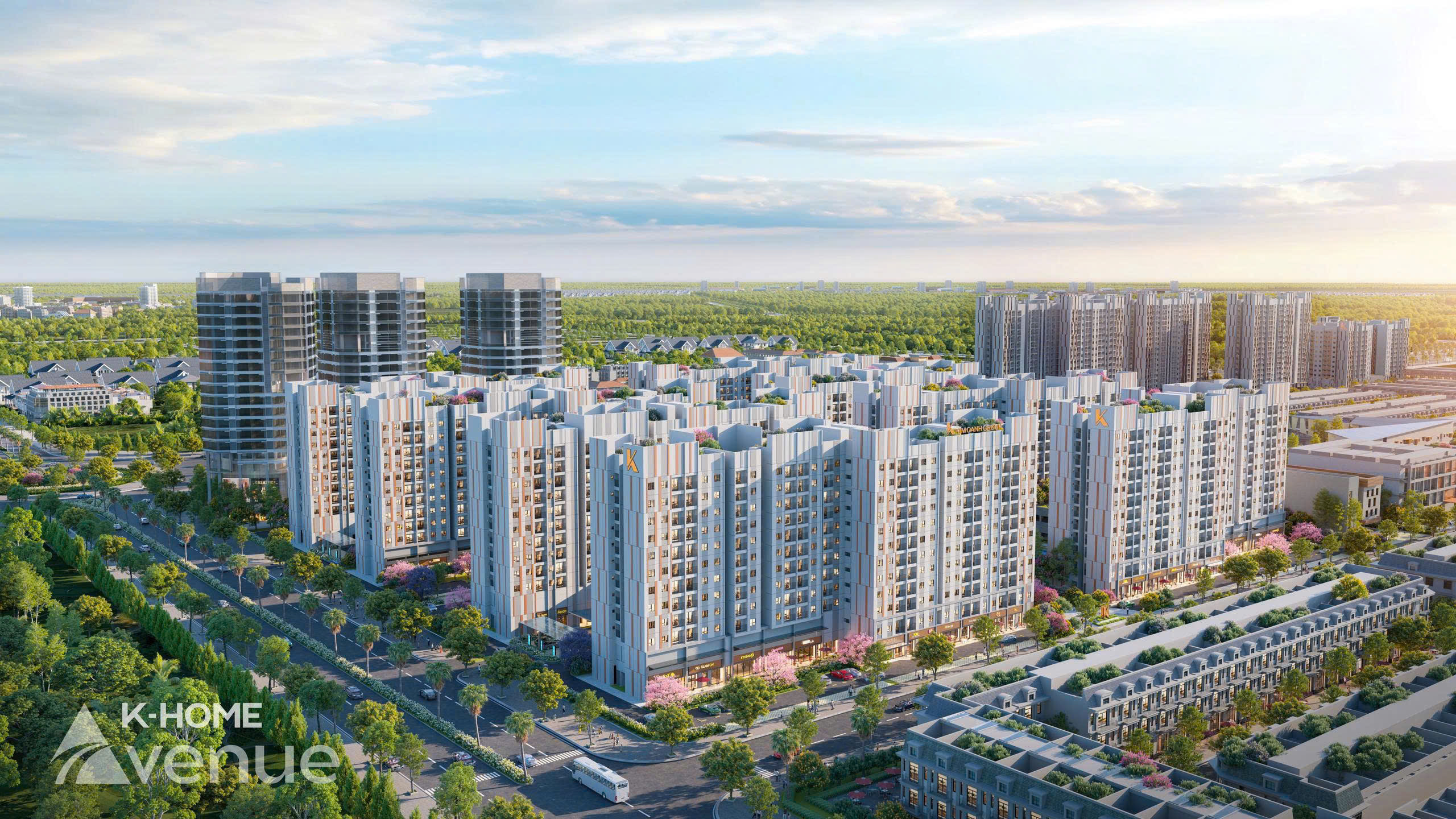 K-Home Avenue HAP-1&2 là dự án thành phần nằm trong khu đô thị Phú Hội có quy mô 84ha.